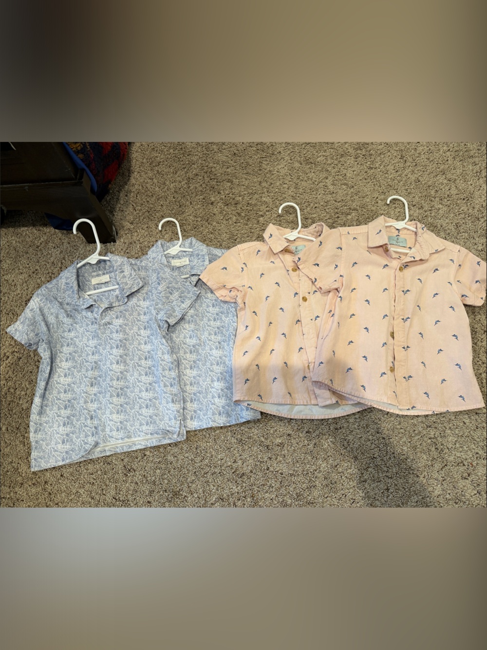 4 Boys Dress Shirts Size 4 – Matching Pairs – Class Club & Scene & Heard